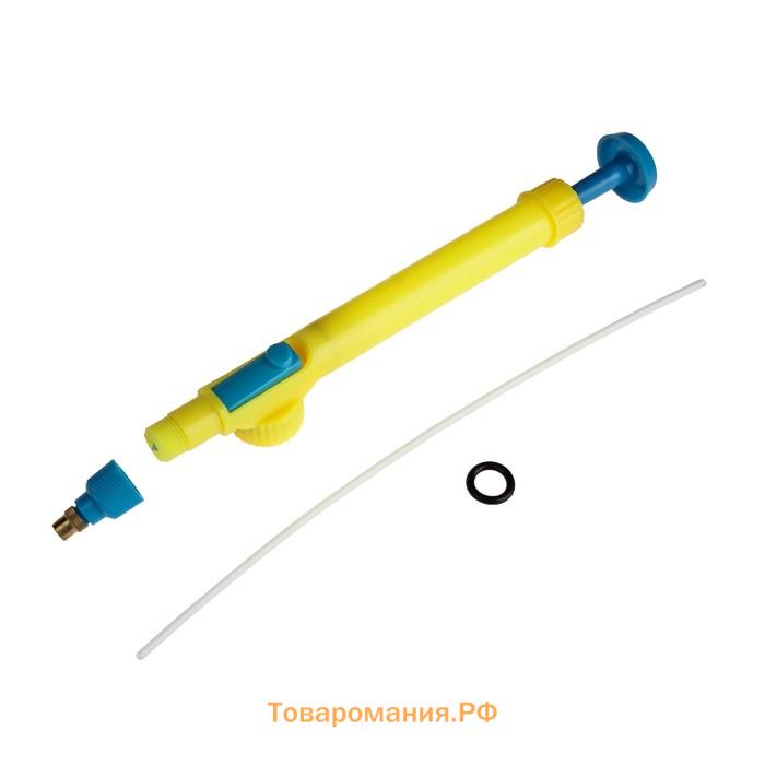 Опрыскиватель ручной, длина 29 см, резьба под пульверизатор/бутылку, пластик
