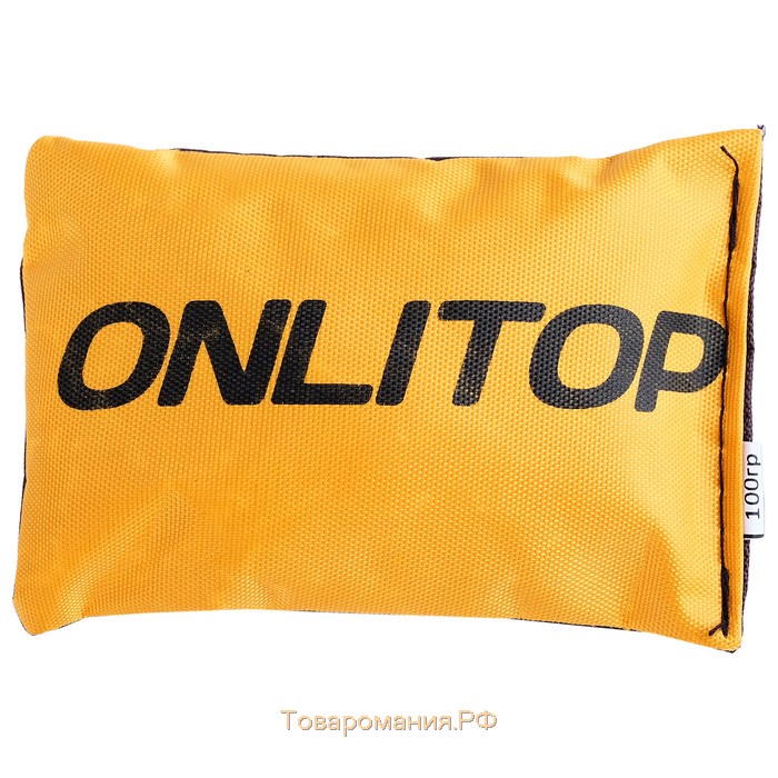 Мешочек для метания ONLYTOP, вес 100 г, цвета МИКС