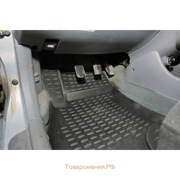 Коврики в салон HYUNDAI Accent 2000-2005, 4 шт. (полиуретан)