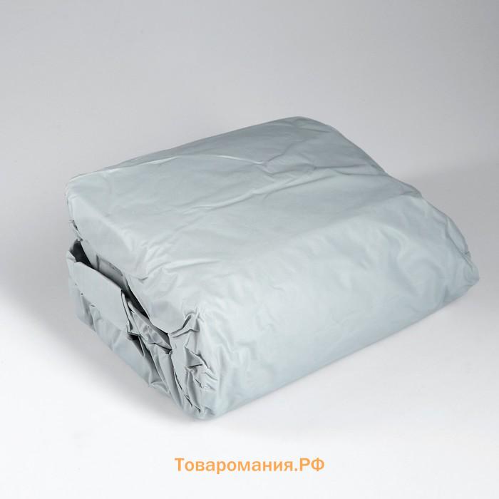 Тент автомобильный CARTAGE, водонепроницаемый, полиэстер XL, 490×175×120 см