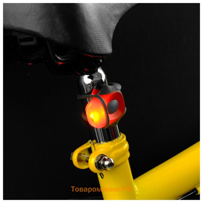 Комплект велосипедных фонарей Dream Bike JY-267-C, 1 диод, 2 режима
