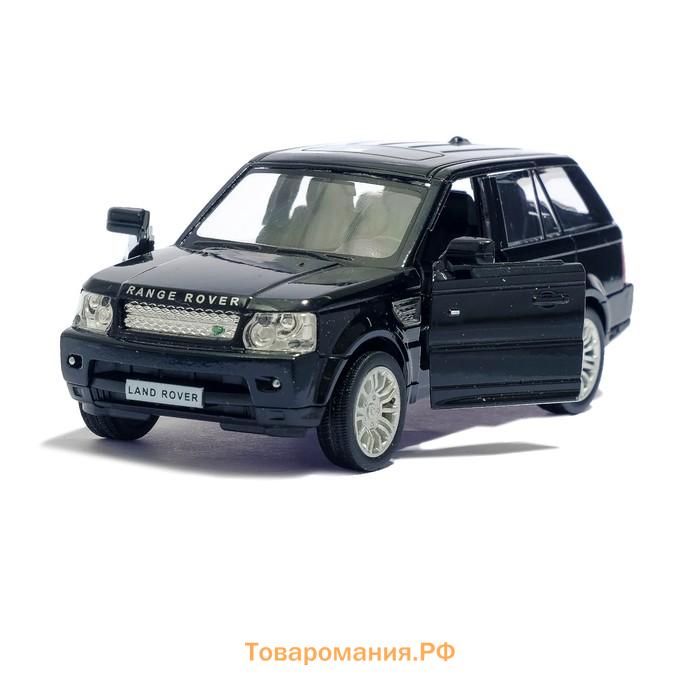 Машина металлическая LAND ROVER RANGE ROVER SPORT,1:32, открываются двери, инерция, цвет серый