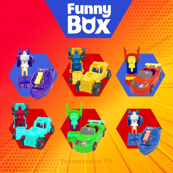 Набор для детей Funny Box «Трансформеры» Набор: карточка, фигурка, лист наклеек, МИКС