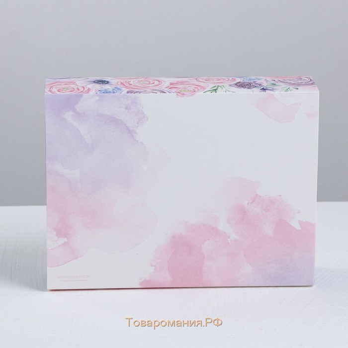 Коробка кондитерская, упаковка «Летай от счастья», 20 х 15 х 5 см