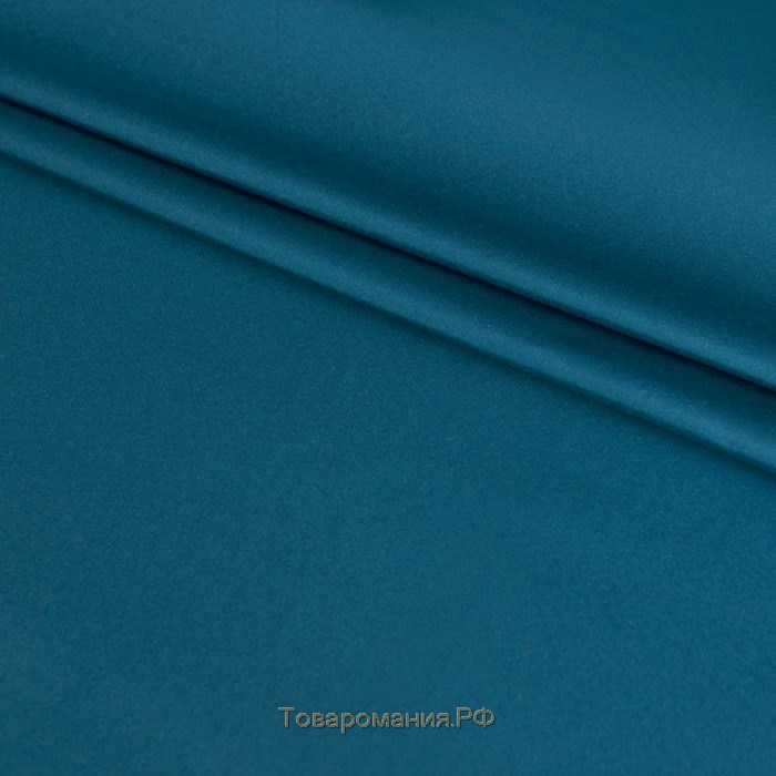 Негорючая портьера «Эллипс», размер 145 х 270 см, цвет синий
