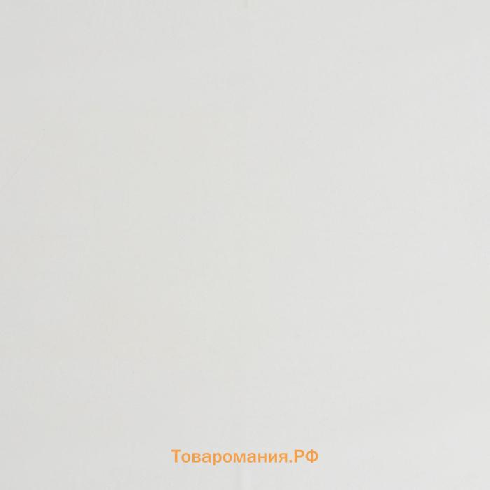 Пленка для цветов «Бронзовая полоса», белый, 57×57 см ±5% см