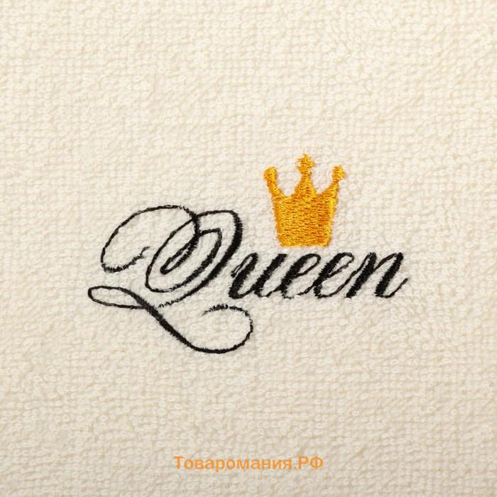 Набор полотенец "Queen & King" 35х50 см-2 шт, 100% хлопок, 350 г/м2