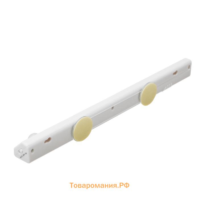 Светильник мебельный угловой, 8 Вт, COB LED, датчик движения, 6500K, 4xAA ( не в компл )