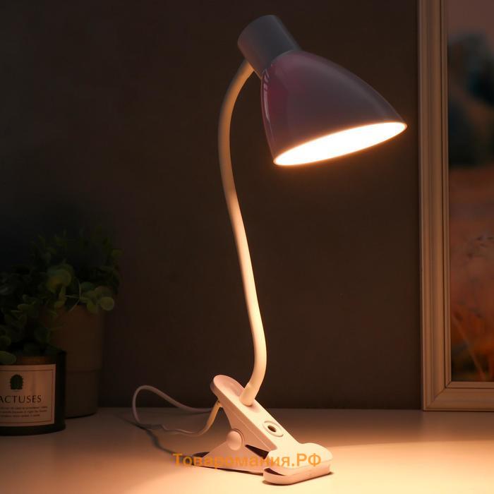 Настольная лампа 16700/1WT Е27 15Вт белый RISALUX