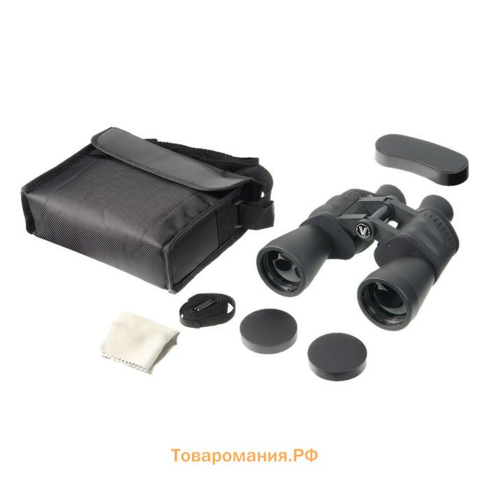 Полевой бинокль Veber Free Focus БПШ, 10 × 50, цвет чёрный