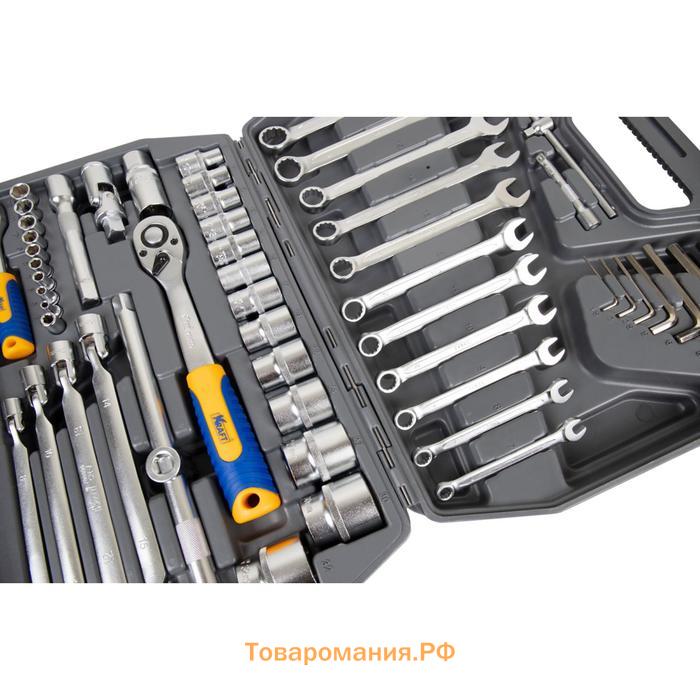 Набор инструмента KRAFT KT700304, 1/2", 1/4", 77 предметов