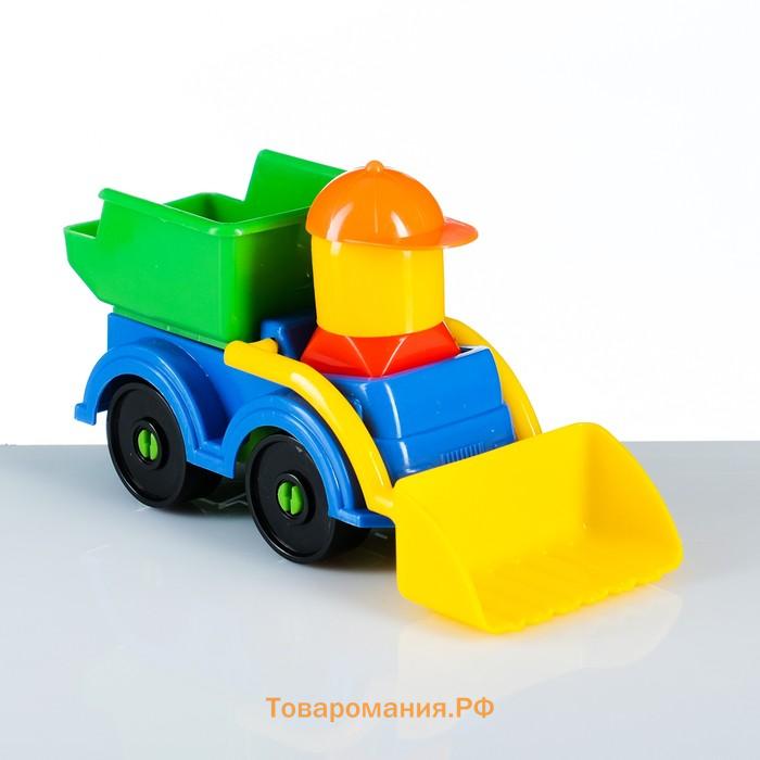 Машинка строительная «Экскаватор», 17×7×10 см, МИКС