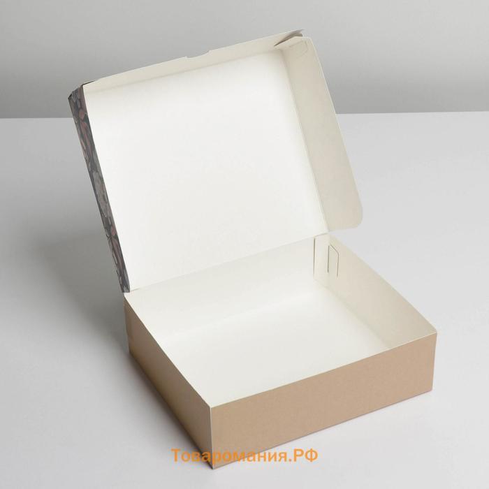 Коробка кондитерская, упаковка, «Живи мечтой», 17 х 20 х 6 см