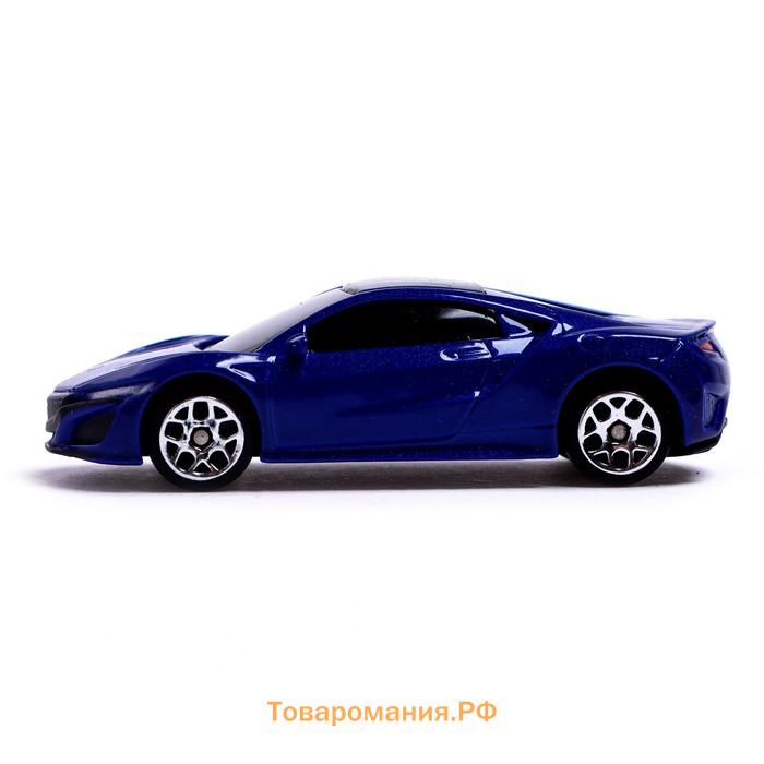 Машина металлическая HONDA NSX, 1:64, цвет синий