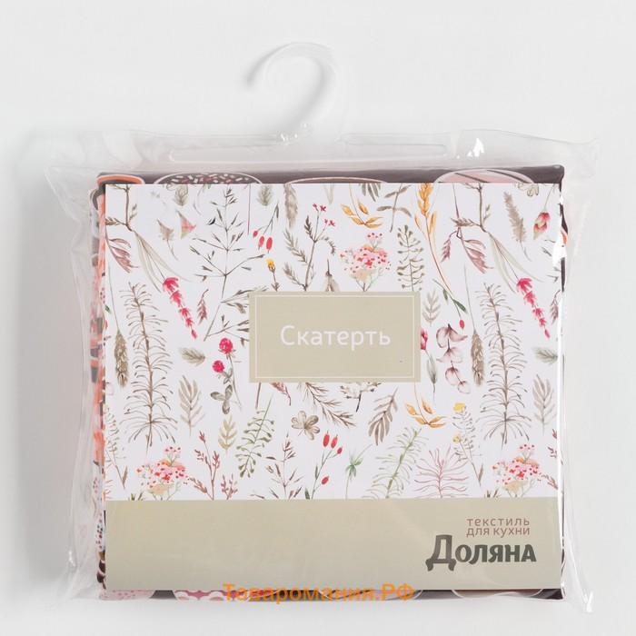 Скатерть  Пончики 145*300 см, 100% п/э