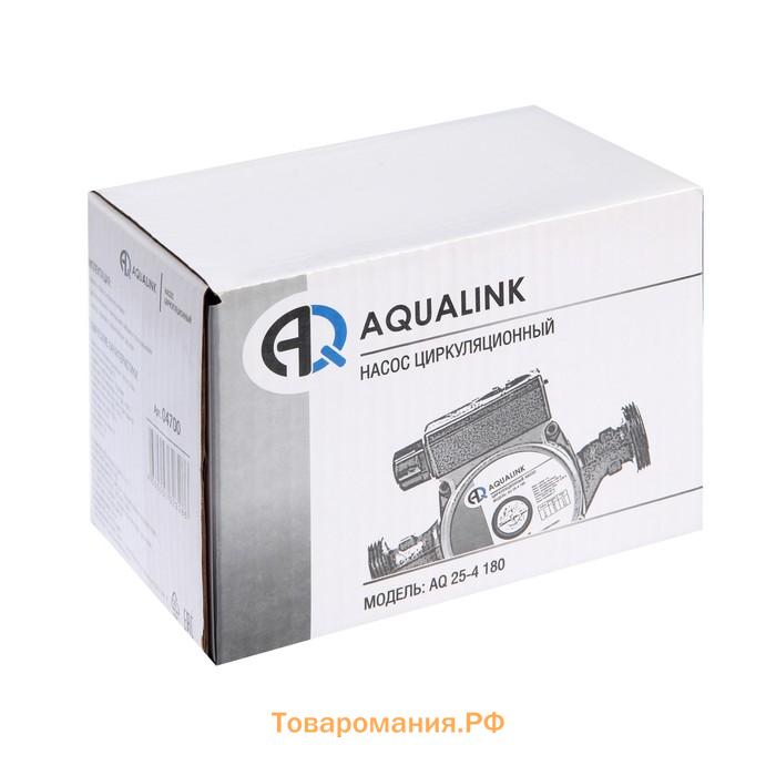 Насос циркуляционный AQUALINK 25-4 180, напор 4 м, 45 л/мин