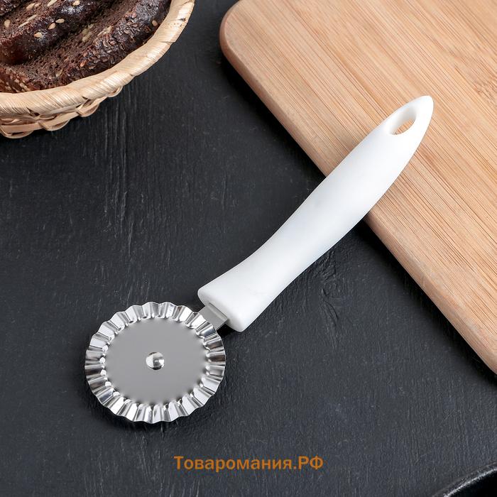 Нож для пиццы и теста  Style, 18 см, ручка soft - touch, МИКС