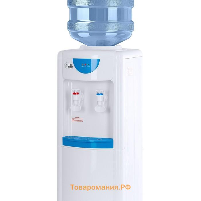 Кулер для воды Ecotronic V14-LE XS , нагрев/охлаждение, 500/50 Вт, бело-голубой