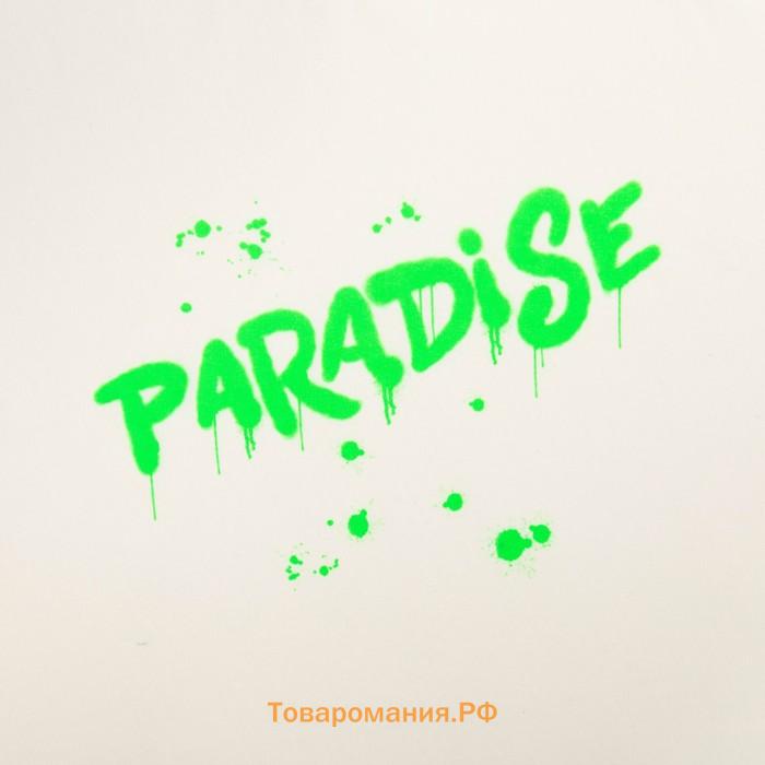 Футболка женская MINAKU "Paradise" цвет экрю, р-р 42