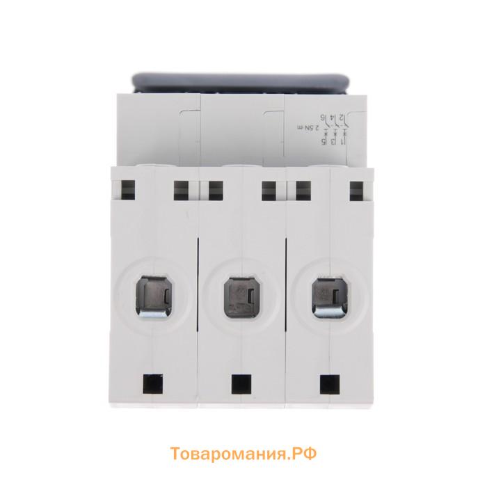 Автоматический выключатель SE City9 Set, B, 10 А, 3P, 4.5 kA, 400 В