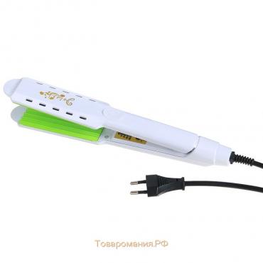 Щипцы-гофре LW-12, 35 Вт, керамическое покрытие, 40х110 мм, 210 °C, белые