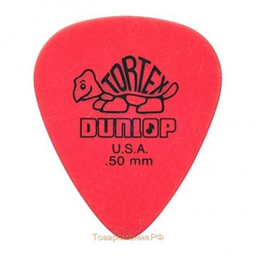 Медиаторы Dunlop 418P.50 Tortex Standard 12шт, толщина 0,50мм