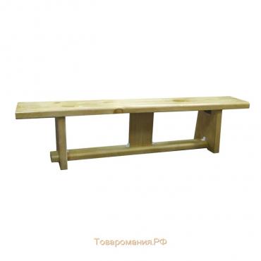 Гимнастическая скамейка на деревянных ножках 3,5 х 0,23 м