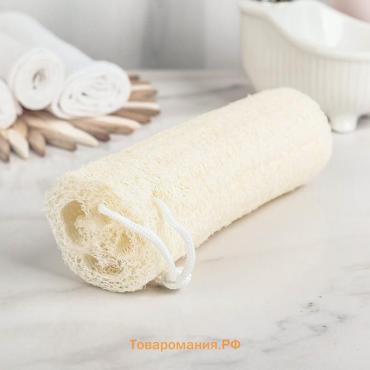 Мочалка для тела натуральная , 18×6 см