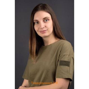 Термоаппликация «Прямоугольник», 6.5×3.3 см, хаки