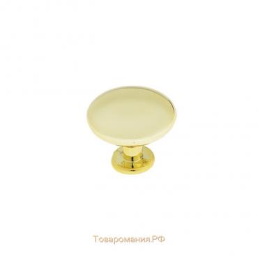 Ручка кнопка LIGHT PK036GP (MD112GP), цвет золото