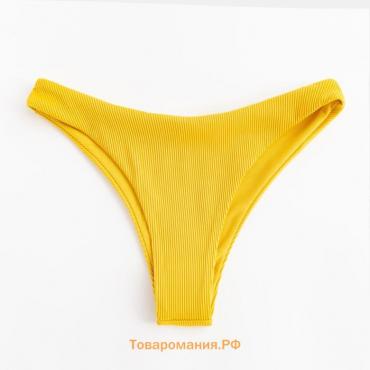 Плавки купальные женские MINAKU "Summer time", размер 50, цвет горчица