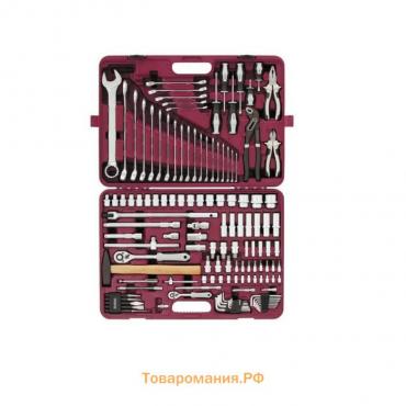 Набор инструментов UTS0128 Thorvik 52801, универсальный, 1/4", 1/2", 128 предметов