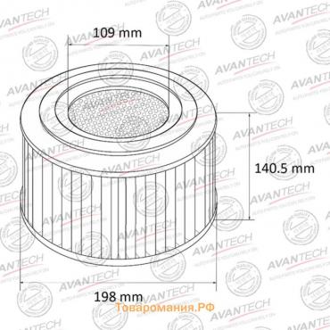 Фильтр воздушный Avantech AF0145