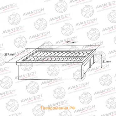 Фильтр воздушный Avantech AF0528