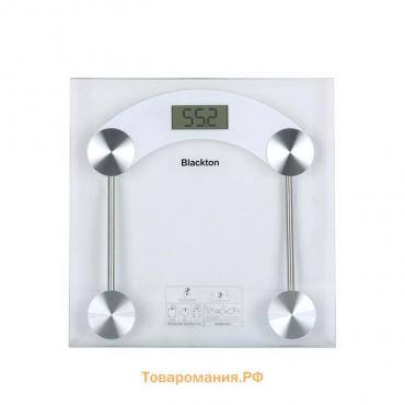 Весы напольные Blackton Bt BS1011, электронные, до 180 кг, стекло