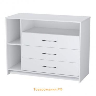 Комод c 4 ящиками Polini kids Simple 2110, 505х1130х865 мм, белый