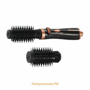 Фен-щетка Sakura SA-4205B, 1200 Вт, 3 режима работы, 2 насадки, защита от перегрева, чёрная