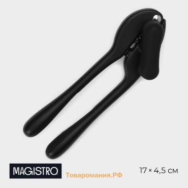 Нож консервный Magistro Vantablack, 17×4.5 см, чёрный