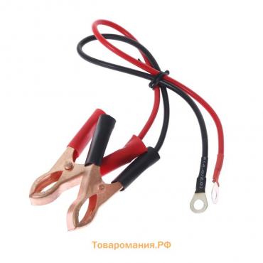 Провод-тестер с зажимом, 30 см, R=4